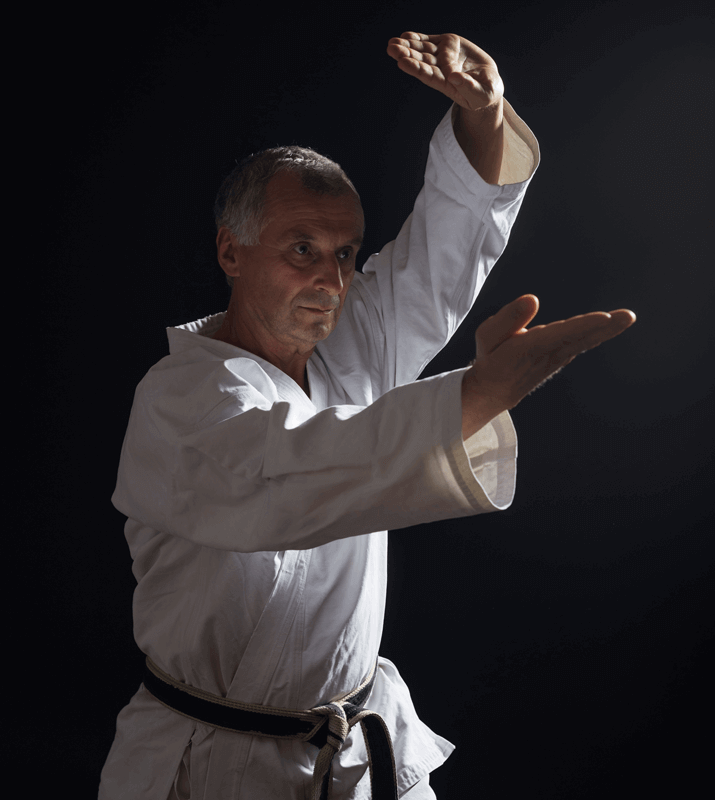 Martial Arts Lessons for Adults in Rainier WA - Older Man