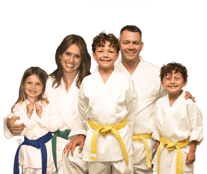 Martial Arts Lessons for Families in Rainier WA - Group Family for Martial Arts Footer Banner