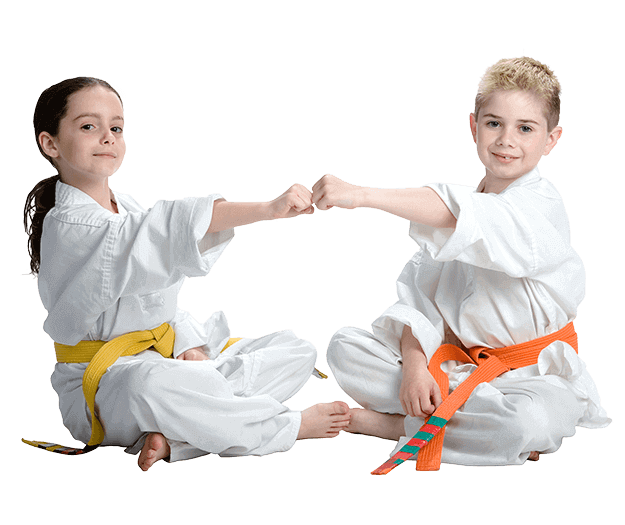 Martial Arts Lessons for Kids in Rainier WA - Kids Greeting Happy Footer Banner